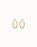 Large Hoop Earrings - Gold
